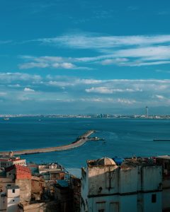 Casbah histórica de Argel en Argelia