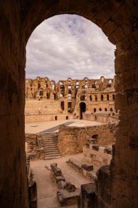 Anfiteatro romano de El Djem en Túnez