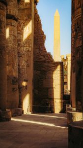 Templo de Karnak en Luxor Egipto y Mar Rojo 