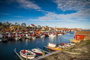 Bohuslän Smögen Suecia pueblos costeros Escandinavia