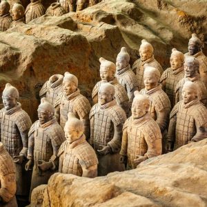 Guerreros de Terracota en Xi'an, China